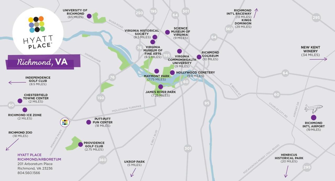 Hyatt Place Richmond Arboretum Экстерьер фото