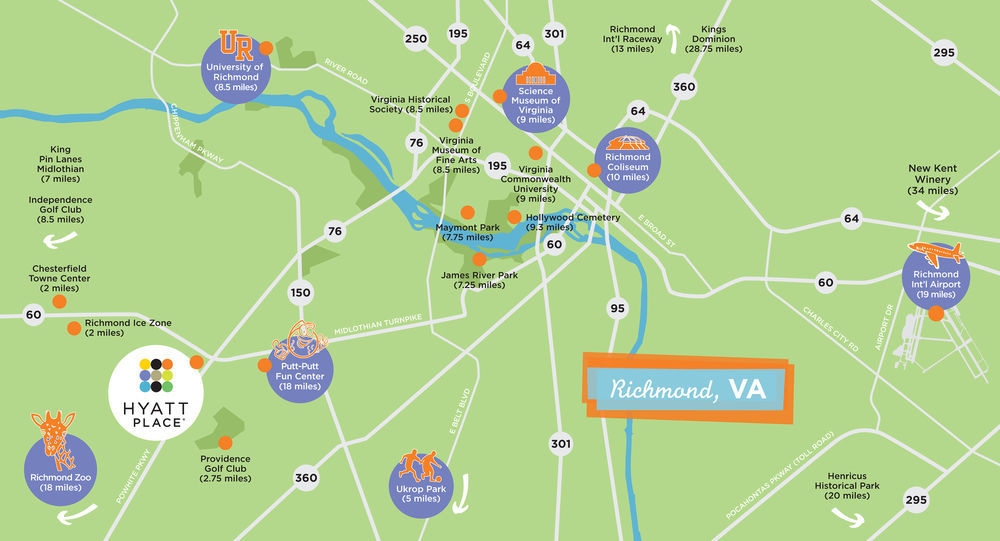 Hyatt Place Richmond Arboretum Экстерьер фото